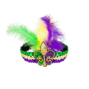 Mardi Gras Headband